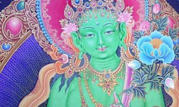 Thần chú Lục Độ Phật Mẫu: Om Tara Tuttare Ture Soha
